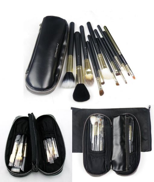 Kit 12 Pincéis réplicas da MAC